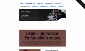 Electionsmauritius.com thumbnail