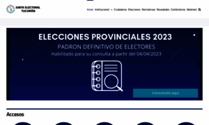 Electoraltucuman.gob.ar thumbnail