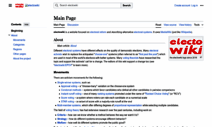 Electowiki.org thumbnail