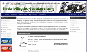 Electric-bicycles-scooters.com thumbnail