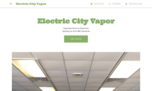 Electric-city-vapor.business.site thumbnail
