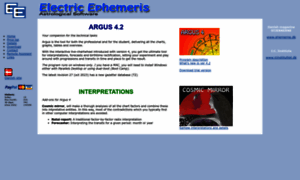 Electric-ephemeris.com thumbnail