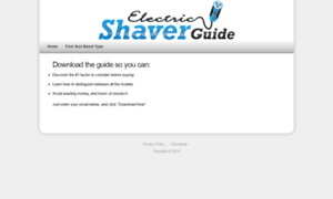 Electric-shaver-report.com thumbnail