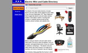 Electric-wire-and-cable.regionaldirectory.us thumbnail