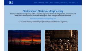 Electricalandelectronicsengineering.com thumbnail