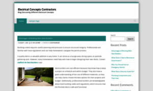 Electricalconceptscontractors.com thumbnail
