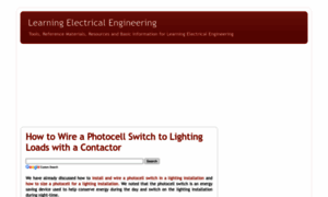 Electricalengineeringtoolbox.com thumbnail