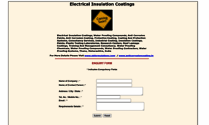 Electricalinsulationcoatings.com thumbnail