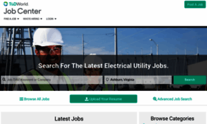 Electricaljobstoday.com thumbnail