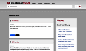 Electricalslang.com thumbnail