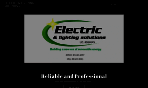 Electricandlightingsolutions.com thumbnail