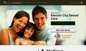 Electriccitydentalcare.com thumbnail