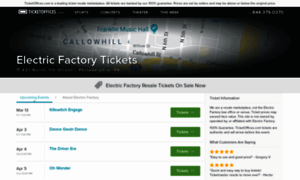 Electricfactory.ticketoffices.com thumbnail