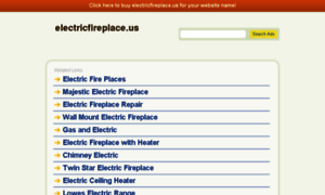 Electricfireplace.us thumbnail