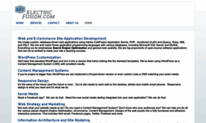 Electricfusion.com thumbnail