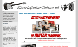 Electricguitartabs.co.uk thumbnail