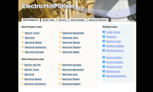 Electrichotpot.net thumbnail