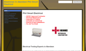 Electrician-in-aberdeen.com thumbnail