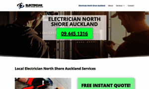 Electriciannorthshoreauckland.co.nz thumbnail