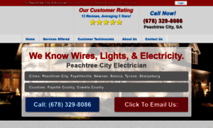 Electricianpeachtreecity.com thumbnail