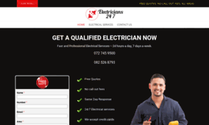 Electricians247.co.za thumbnail