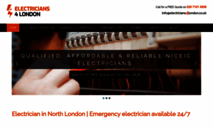 Electricians4london.co.uk thumbnail