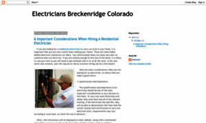 Electriciansbreckenridgecolorado.blogspot.com thumbnail