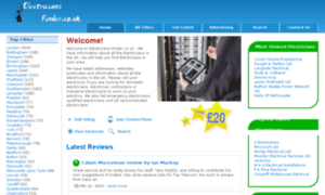 Electriciansfinder.co.uk thumbnail
