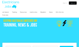 Electriciansjobs.com.au thumbnail