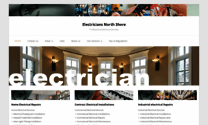 Electriciansnorthshore.co.nz thumbnail