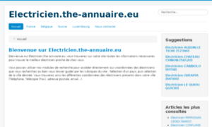 Electricien.the-annuaire.eu thumbnail