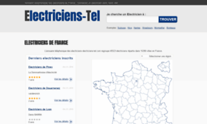 Electriciens-tel.com thumbnail