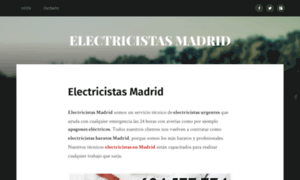 Electricistasmadrid.casa thumbnail