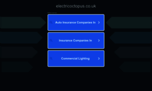 Electricoctopus.co.uk thumbnail