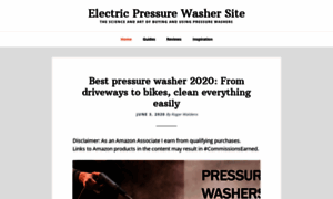 Electricpressurewashersite.com thumbnail