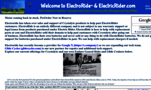 Electricrider.com thumbnail