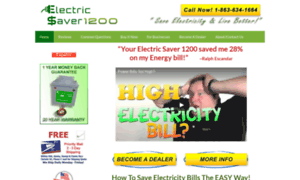 Electricsaver1200.com thumbnail