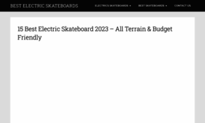 Electricskateboards.best thumbnail