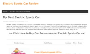 Electricsportscar.drupalgardens.com thumbnail