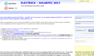 Electricx-solartec.exhibition-manual.com thumbnail