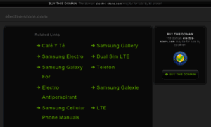 Electro-store.com thumbnail