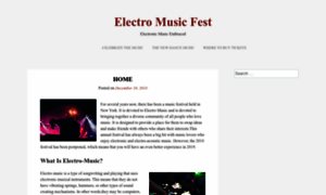 Electromusicfestivals.org thumbnail