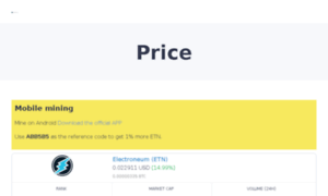 Electroneum-price.com thumbnail