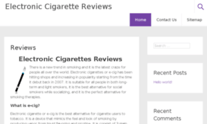 Electronic-cigarettes-reviews.net thumbnail