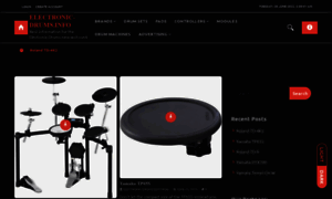 Electronic-drums.info thumbnail