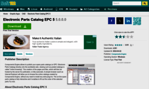 Electronic-parts-catalog-epc-5.soft112.com thumbnail