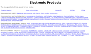 Electronic-products.co.uk thumbnail