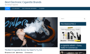 Electroniccigaretteblog.com thumbnail