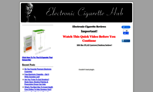 Electroniccigarettehub.org thumbnail