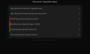 Electroniccigarettevapor.com thumbnail